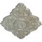 Ekena Millwork Ashford Ceiling Medallion, Hand-Painted Flash Gold, 42 3/4"W x 28 7/8"H x 1"P CM42X28ASFLS - alternate 4